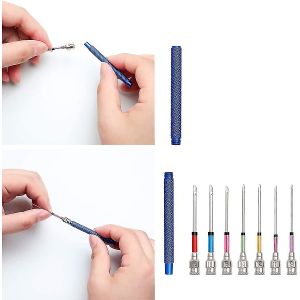 71 stk. Punch Nåle Sæt, Broderi Stitching Pen Kit Punch Needle Craft Tool Sæt Til Broderi Supplies Floss Stitching Cross Stitching Begyndere