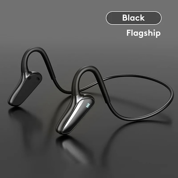Sandelige Trådløse Bluetooth Høretelefoner M-D8 Knogleledning Bæltemikrofon