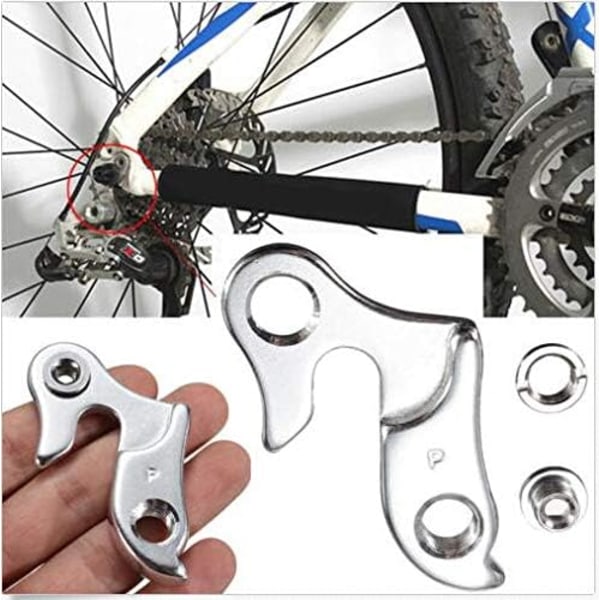 Bakre girmekanisme sykkel derailleur henger - Aluminium legering hale krok (#1)