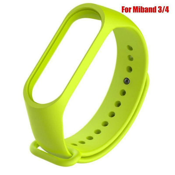 Silikonarmband för Xiaomi Mi 3 4 5 6 Armband Xiaomi Sport Smartwatch Mjuk handled e 08 mi 3 4