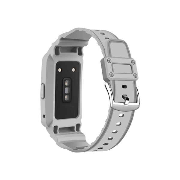 Huawei Strap 7 6 Pro 6 og Honor Strap 6 silikonebeskyttelse lys grå rem