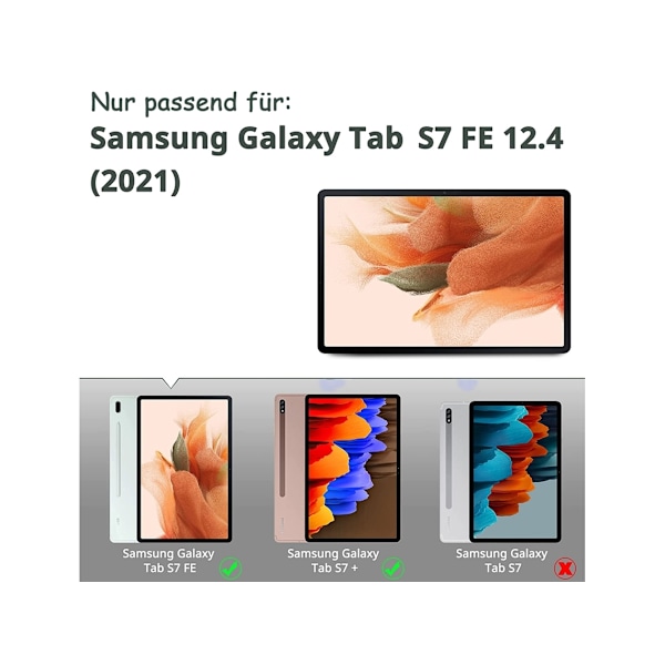 Fodral för Samsung Galaxy Tab S7 Fe 4 5g Silikon