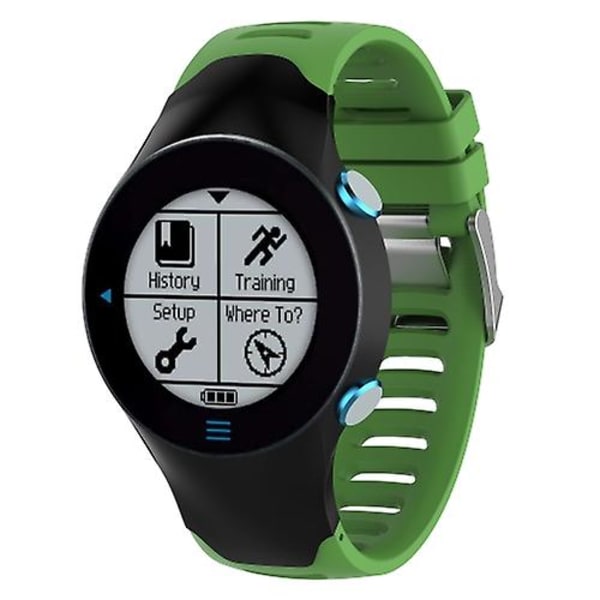 Smart Watch Silikonklokkerem for Garmin Forerunner 610 Green