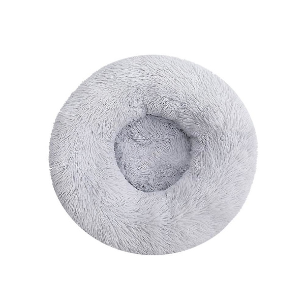 Lugnande hundsäng Donut kattsäng Anti-ångest hundsäng 60cm B