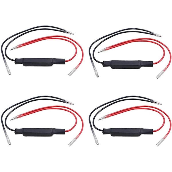 X Universal 12V 10W Motorcykel Blinkers LED Indikator Lastmotstånd Adapter
