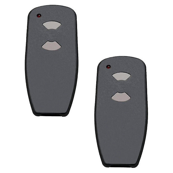 M3-2312 Garagefjärrkontroll kompatibel med 315MHZ fjärrkontroll, 2 knappar Garageportfjärrkontroll, (2-pack)