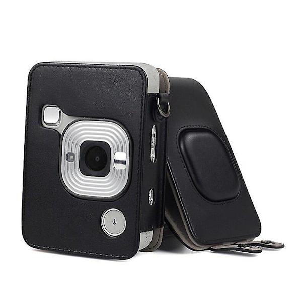 Case vaihto Fujifilm Instax Mini Liplay Retro Style -tyyliin Black