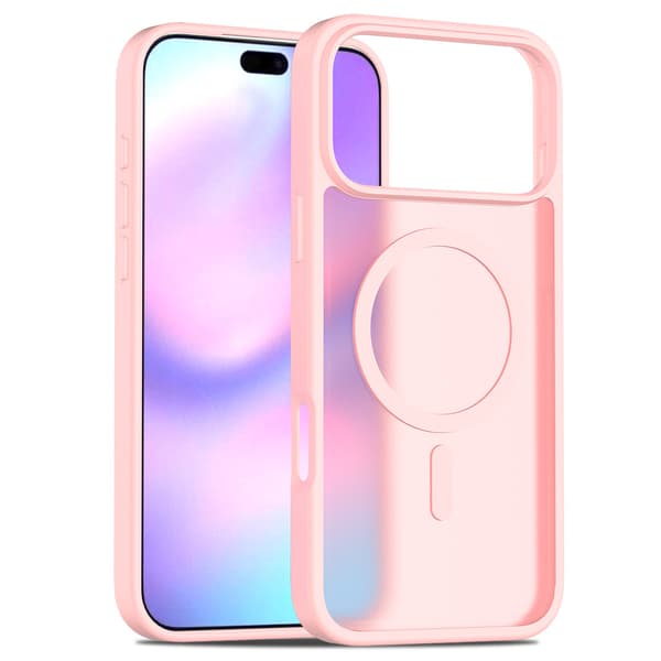 Magsafe-deksel for iPhone 17 Pro, Rosa