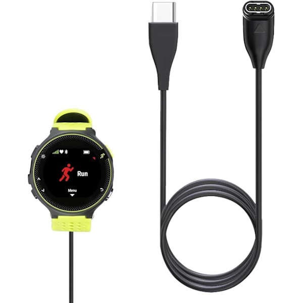 Lader for Garmin Watch Fenix 7 7S 7X 6 6S 6X 5 5S Forerunner 245 945 Instinct 2 2S 2-pakning