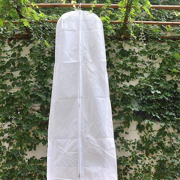 Suuret vaatekassit 180x80x22cm Saver pölytiivis hääpukupussi White