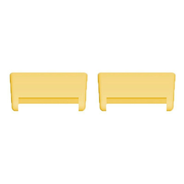 1 par til Xiaomi Redmi Watch 2/Watch 2 Lite forbindelsesadapter 18mm legering urrem-stik Gold