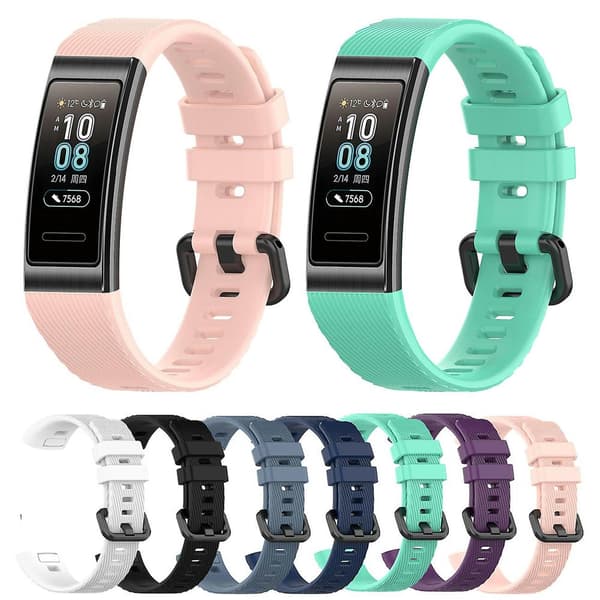 For Huawei 3 & 4 Pro Silikonklokke Purple