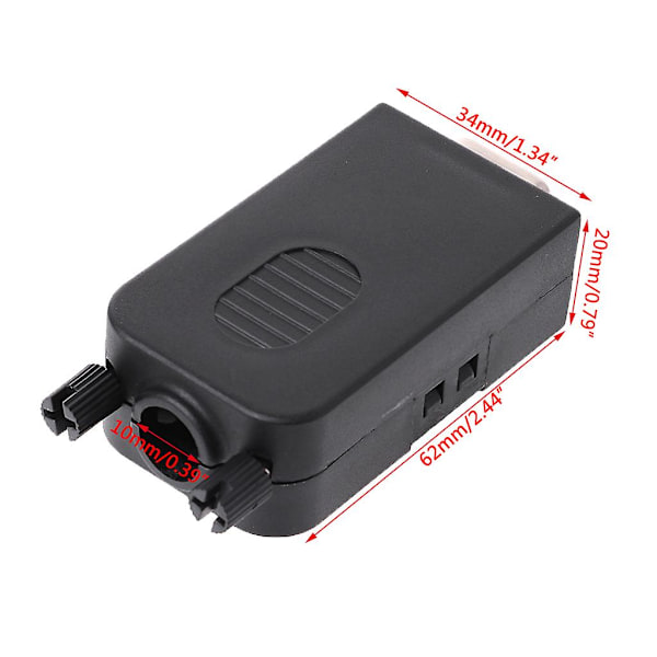 D-sub Db15 Vga Hona Hane Plug Breakout Terminals Skruv Typ gör-det-själv-kontakt Female