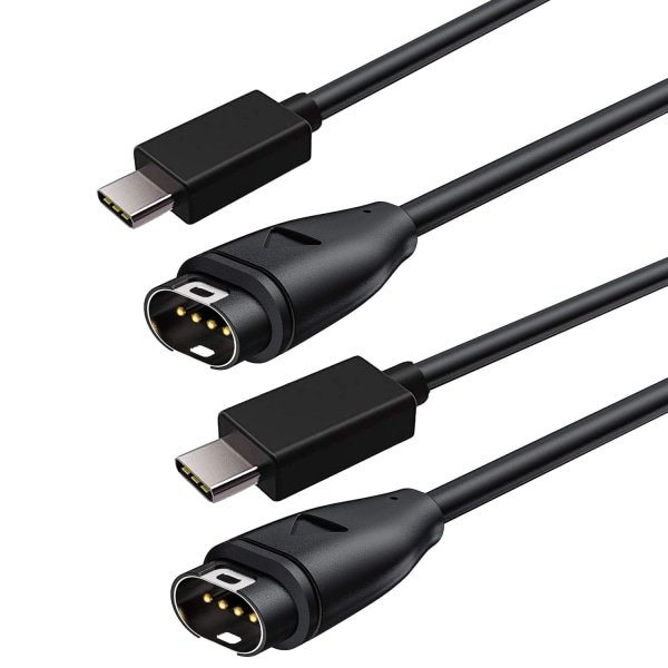 USB C -laturikaapeli Garmin älykelloille - 2 kpl