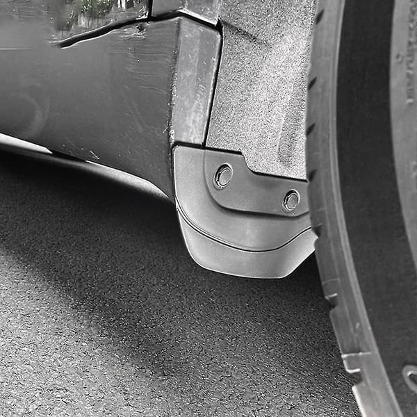 Bil främre bakre stänklappar för Tesla Model Y dolda stänklappar