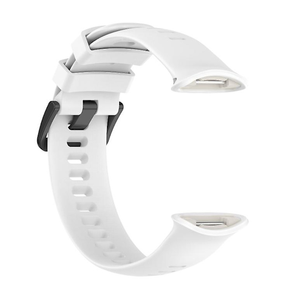 Ensfarvet silikone-urrem til Polar Vantage V2 White