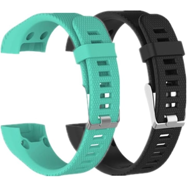 Armbandsband för Garmin Approach 40/10, Silikon Sportband Armbandsband för Garmin Vivsmart HR Plus (Färg 6)