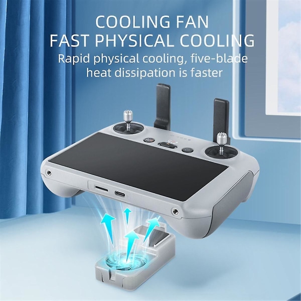 Drone Rc Køleventilator Til Mini 3 Pro/ Air 3 Rc 2/n1/n2 Fjernbetjening Radiator Varme Til Mini 2/ Air