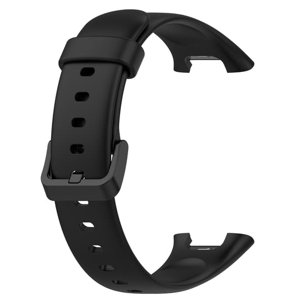 Stropp for Xiaomi Band 7 Pro Solid farge silikonstropp (svart)