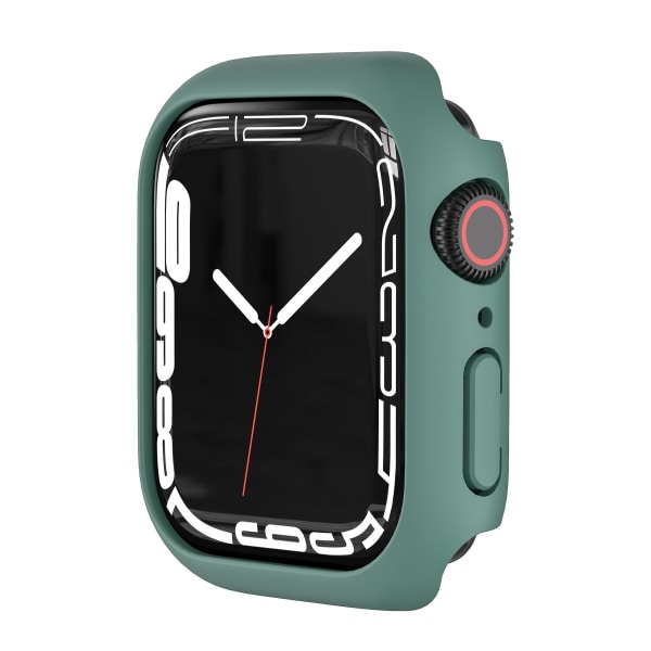 Case För Apple Watch Cover 41mm 45mm 44mm 40mm 44 Mm Tillbehör Pc Protector Bumper Iwatch Series 6 Se 5 4 3 7 8 42mm 38mm Case green 42mm series 321