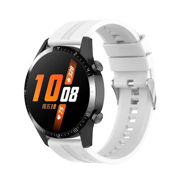 Silikoneurrem til Huawei Watch GT 3 42mm 1 e White