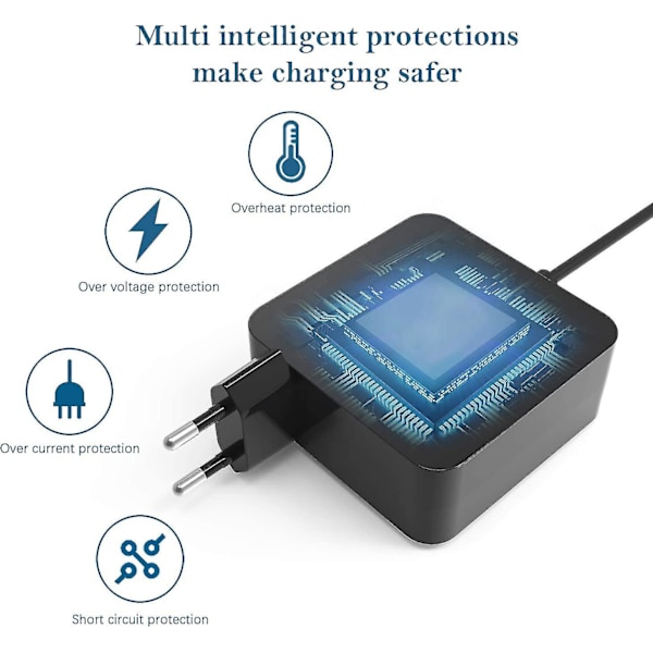 65w Asus bärbar laddare för Asus X551 X551m X751 X751m X751l X751sa X550 X550la