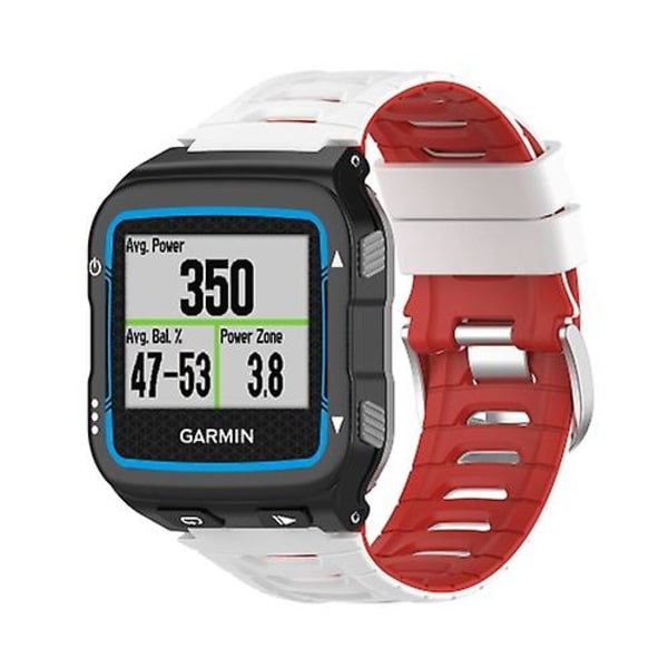 För Garmin Forerunner 920xt watch i två färger stålspänne White-Red