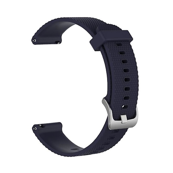 Til Polar Ignite Fashion Textured Silicone Replacement Watch Band Midnight Blue
