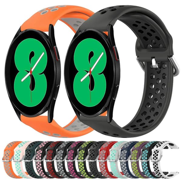 20mm silikone rem til Samsung Galaxy Watch 4 44mm q
