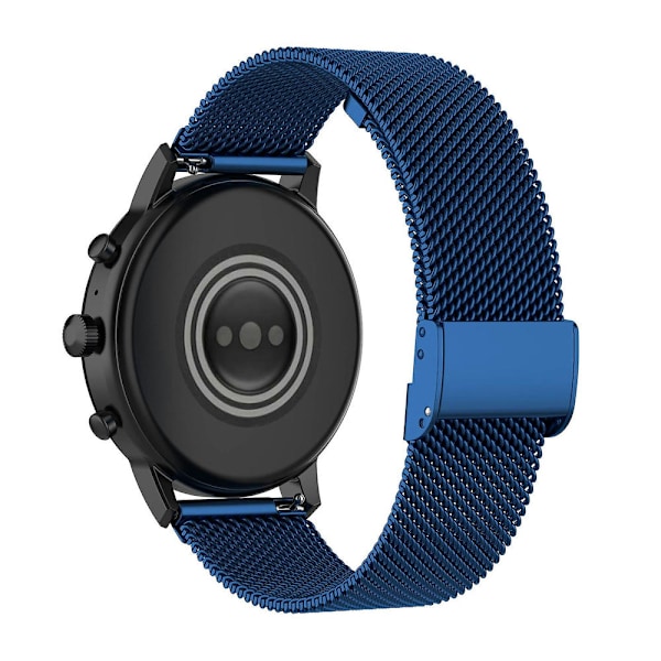 Metal Ste Mesh Rem Til Huawei Watch Gt 3 42mm Blue