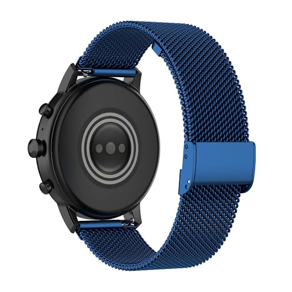 Metall Ste Mesh Rem för Huawei Watch Gt 3 42mm Blue