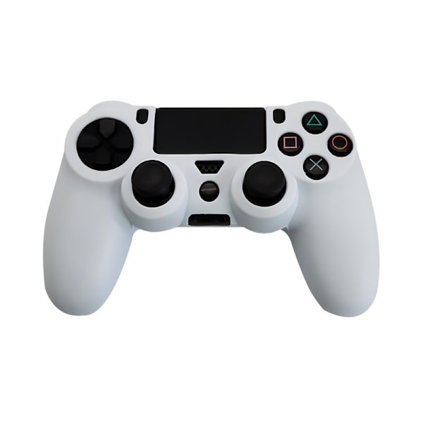 Silikonetui for PS4-kontroller (hvit)