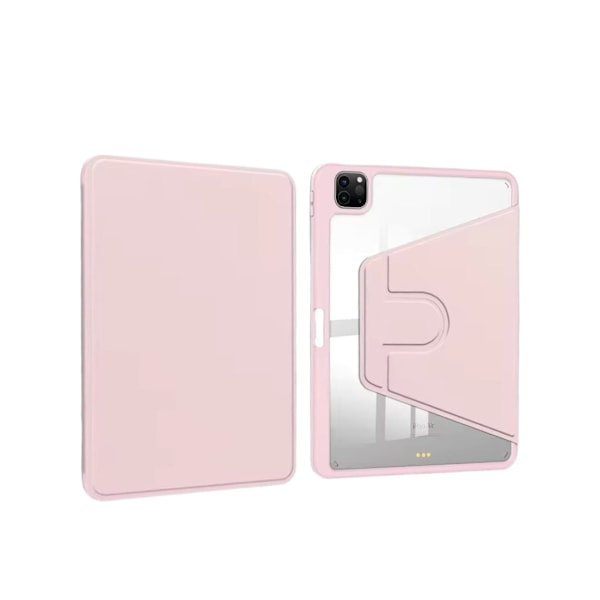 Crystal Folio Case 360º Rotation til Redmi Pad Se 11 2023 Pink