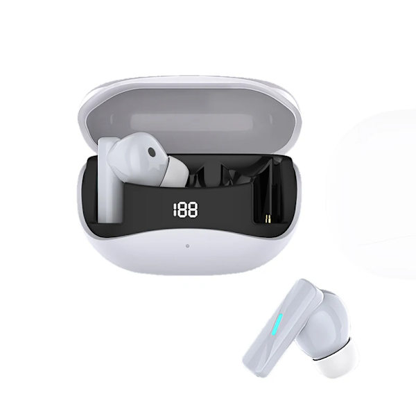 Sann trådlösa Bluetooth-hörlurar M60 Plus Tws Trådlösa Bluetooth Aktiv brusreducering