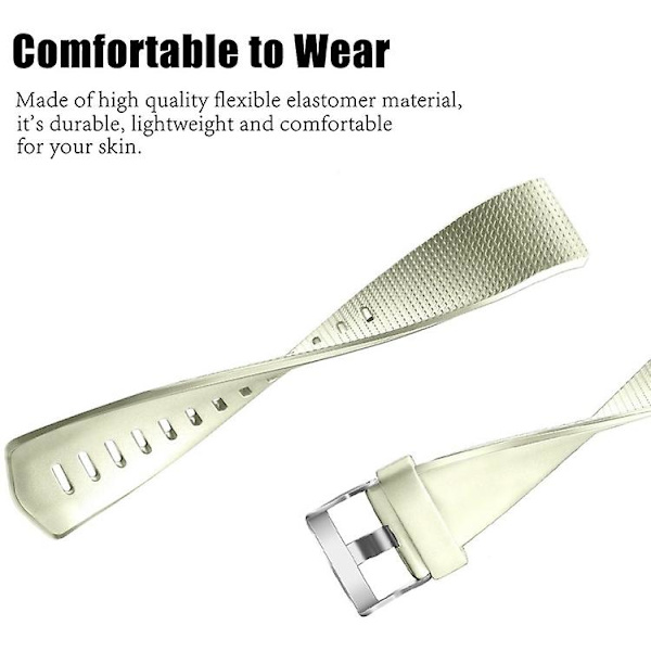 Fitbit Charge 2 -ruudulliselle watch Golden