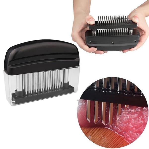 Kødtenderizer Rustfrit stål manuelt køkkenværktøj til grillbøf