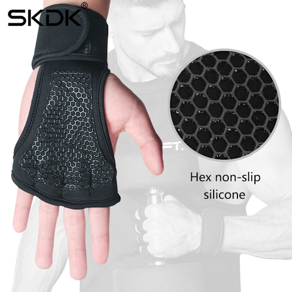 Fitness Håndløfter, Utstyr, Anti-Skli Håndleddsbeskytter XL