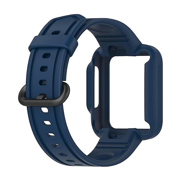 Til Xiaomi Redmi Watchmi Watch 2/Mi Watch Lite/Mi Watch Lite 2 Watch Strap Håndled med Watch Cas Blue