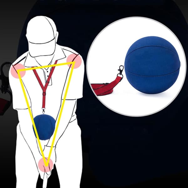 Golf Smart Ball - Golf Svingtränare med Pump för Posture Korrigering
