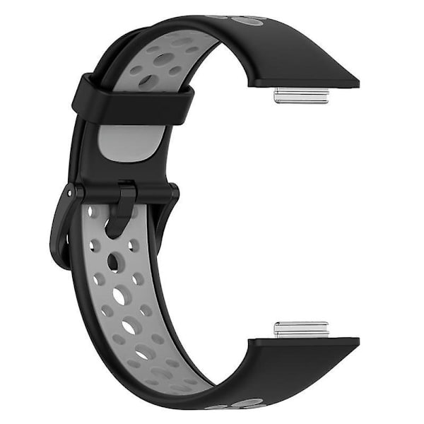 Dubbelfärgad ersättningsarmband i silikon till Huawei Watch Fit 2/Watch Fit 2 Active Style E