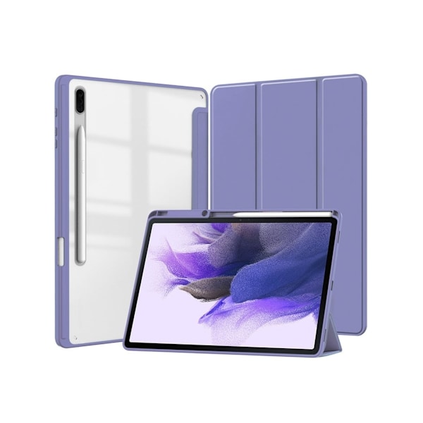 Kotelo Samsung Galaxy Tab S8/s7 11 SM T870 Akryylitabletin suojakuori, violetti