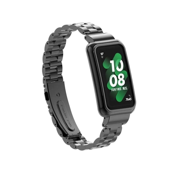 Pack 360 rostfritt stålfodral för Huawei Strap 9 svart