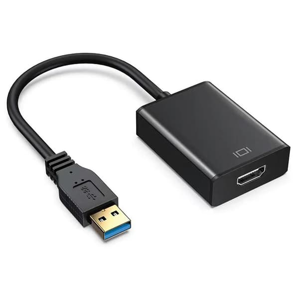 USB 3.0 til HDMI-adapterkonverter HD 1080P videokabel for PC bærbar PC