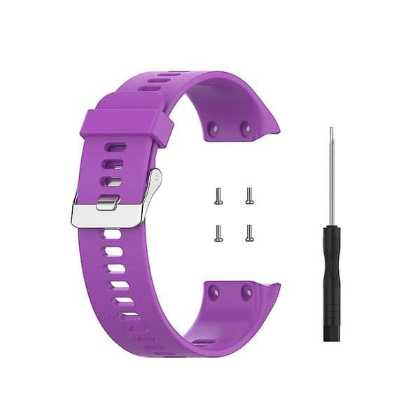 Til Garmin Foreathlete 35j / Forerunner 35j silikone urrem Purple