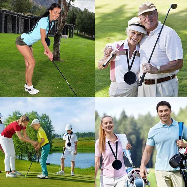 Golf Smart Ball - Golf Svingtræner med Inflatorpumpe til Posture Korrektion