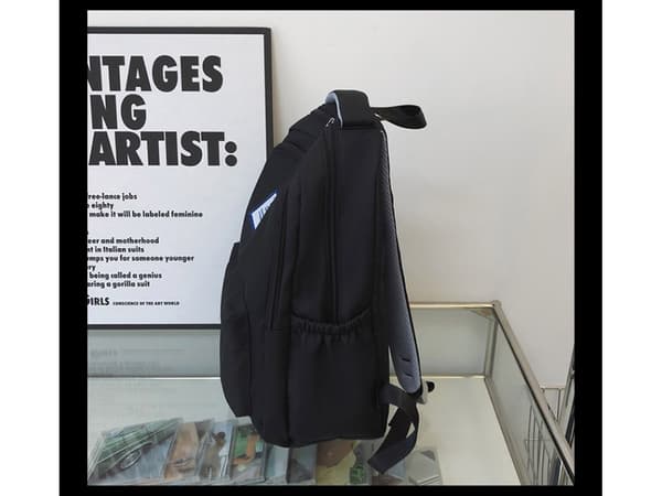 Student Ryggsekk Canvas Bag Datamaskin Bag Reise Bag4
