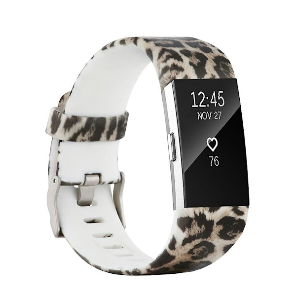 Håndleddsstropp for fitbit charge 2 smart watch tilbehør for fitbit charge 2 smart håndleddsstropp erstatning s Leopard 2 S