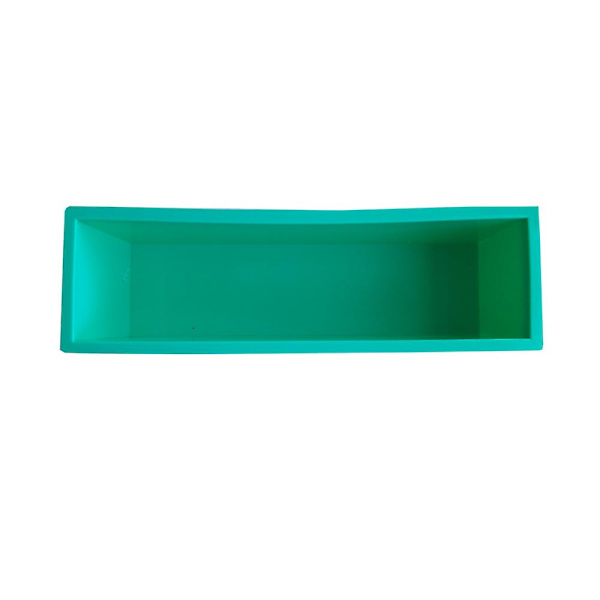 Rektangulär bakform DIY Toast Bröd 3d Hemlagad Överdimensionerad Mousse Tårtform green