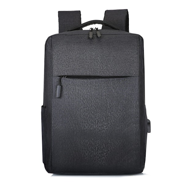 Large capacity computer backpack 1803 black (USB)