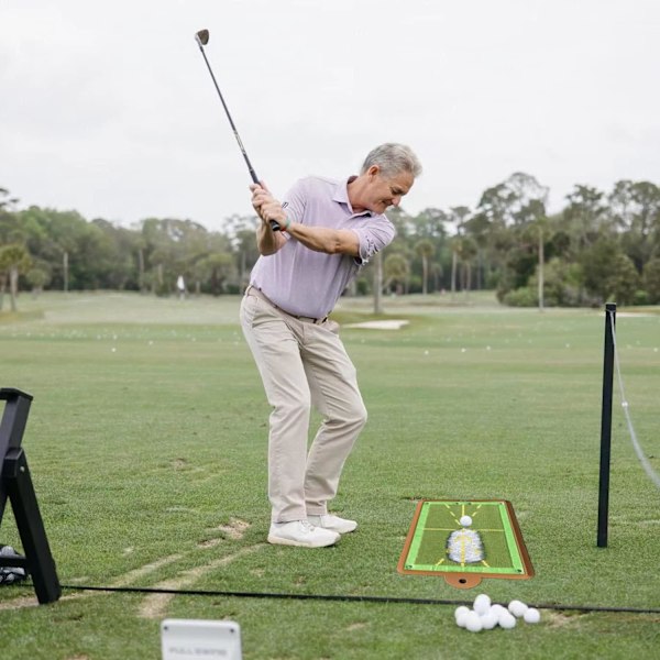 Golf-harjoitusmatto heilahduksen tunnistukseen - Premium Impact Mat